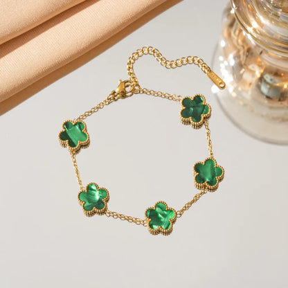 The Fifth Petal Charm Bracelet