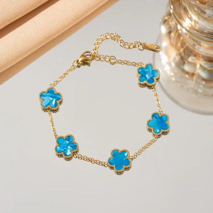 The Fifth Petal Charm Bracelet