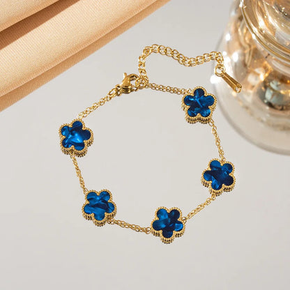 The Fifth Petal Charm Bracelet