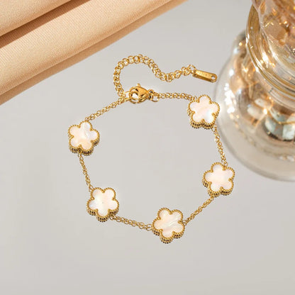 The Fifth Petal Charm Bracelet