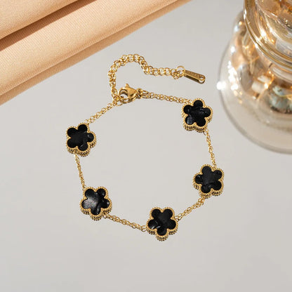 The Fifth Petal Charm Bracelet