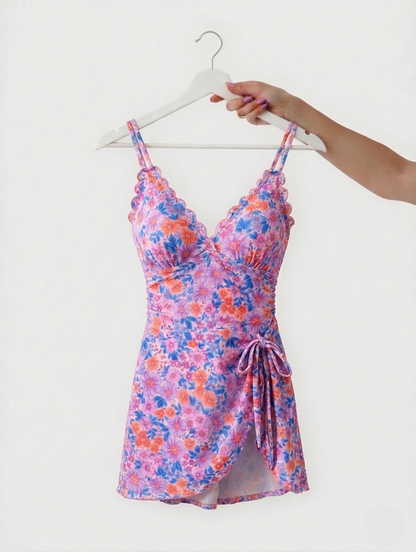 VynaCove™ The Scallop Swimdress